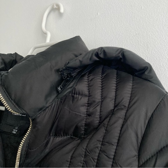 YMI Collections Black Puffer Jacket - Picture 5 of 6